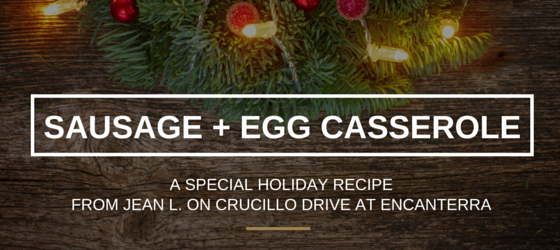 Sausage + Egg Casserole Recipe 